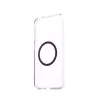 PanzerGlass CARE™ by ® Urban Combat Case Transparent w. Plum Purple Qi Compatible Samsung Galaxy S25+