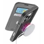 Cellularline Daily Mag - iPhone 16 Pro Max Book cover with semi-transparent hard back compatible with Magsafe® ecosystem