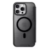 Cellularline Daily Mag - iPhone 16 Pro Max Book cover with semi-transparent hard back compatible with Magsafe® ecosystem