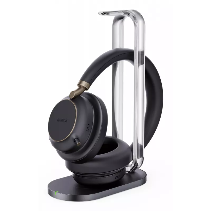 Yealink BH76 Plus with Charging Stand Teams Black USB-C/A Headset