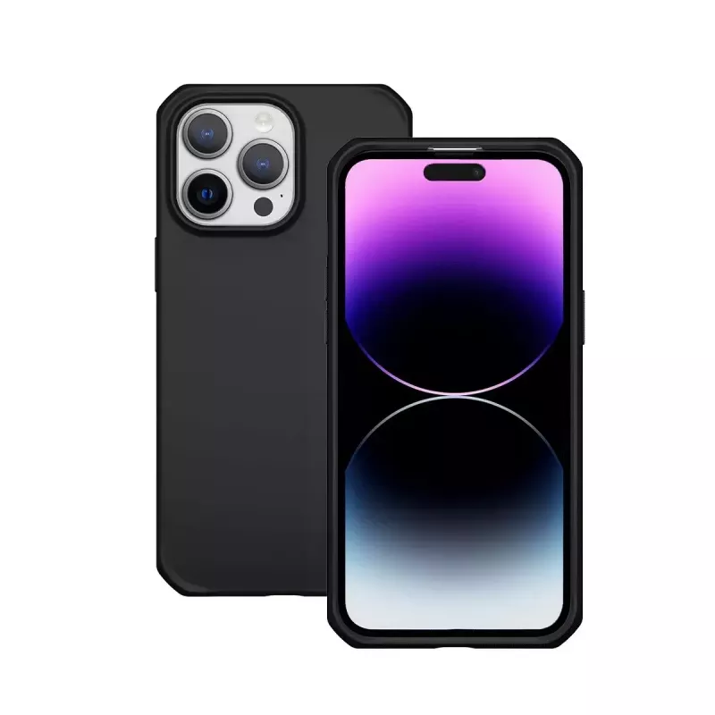 Cover Mobilis 066052 mobile phone case for iPhone 14 15 15.5 cm Black