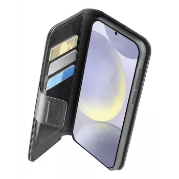Cellularline Book Agenda - Galaxy S25+ Leather-effect book case with magnetic closure