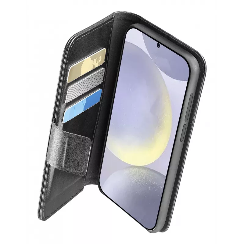Cellularline Book Agenda - Galaxy S25+ Leather-effect book case with magnetic closure