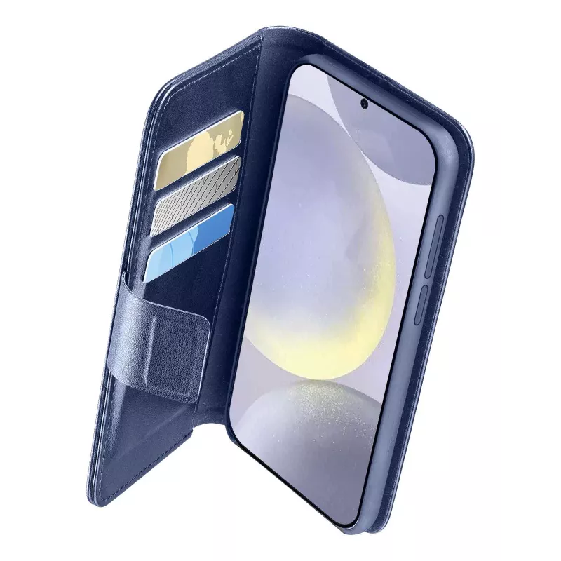 Cellularline Book Agenda - Galaxy S25 Ultra Leather-effect book case with magnetic closure