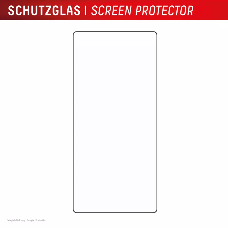 Displex Premium Screen Protector (Full Cover, 10H) for Samsung Galaxy S25 Ultra, Eco Mounting Frame, Full Cover