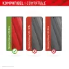 Displex Smart Glass (9H) for Samsung Galaxy S25 Ultra, Mounting Sticker, unbreakable