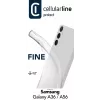 Cover Cellularline FINECGALA36T for Samsung Galaxy A36/A56 Transparent