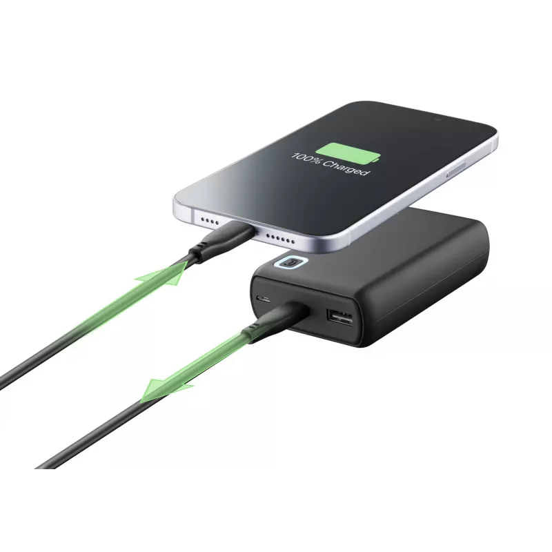 Cellularline ESSENCE TURBO 10000 Portable Charger 10000mAh Power Delivery 20W