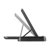 Tech Pop mobile device dock station Smartwatch/Smartphone Black