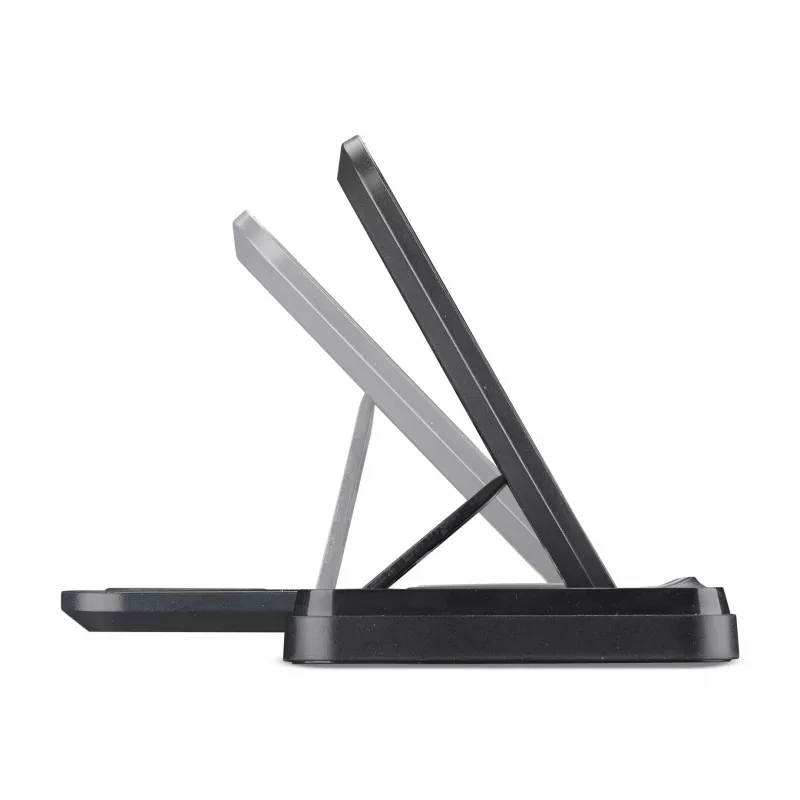 Tech Pop mobile device dock station Smartwatch/Smartphone Black