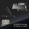 Tech Pop mobile device dock station Smartwatch/Smartphone Black