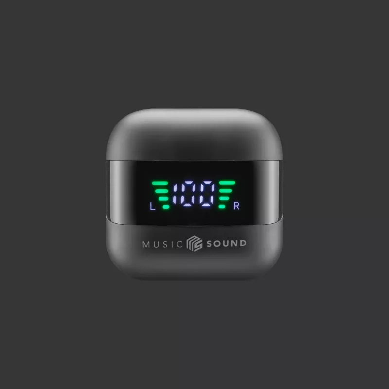 Music Sound SPARK Auricolare TWS con Display LED