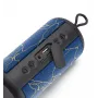 Music Sound Vertical Bluetooth Speaker 5WATT, 5 W, Wireless, 0.15 m, Mono portable speaker, Blue, Cylinder