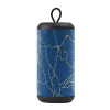 Music Sound Vertical Bluetooth Speaker 5WATT, 5 W, Wireless, 0.15 m, Mono portable speaker, Blue, Cylinder