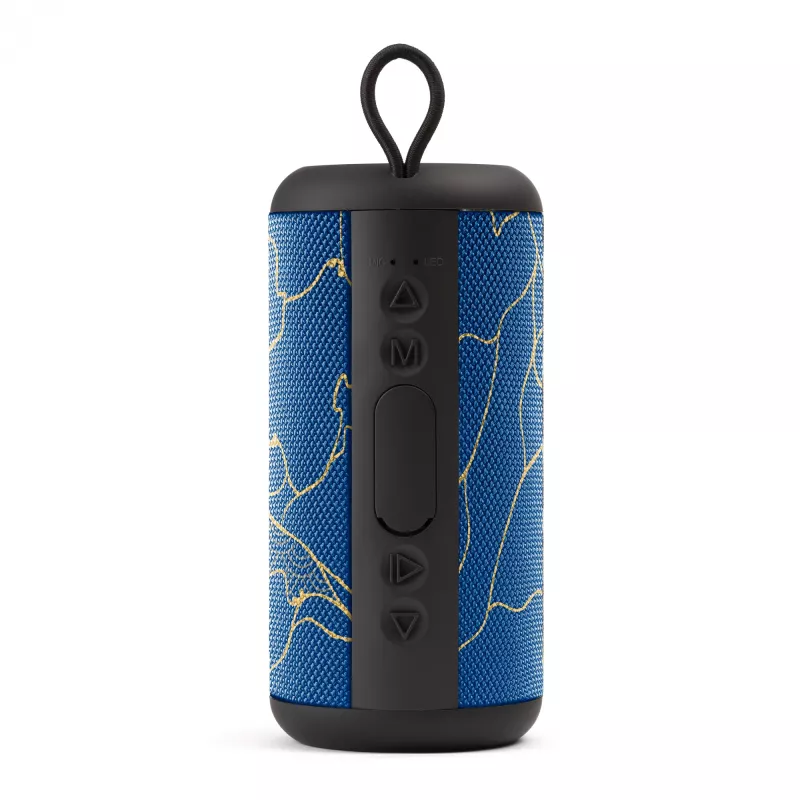 Music Sound Vertical Bluetooth Speaker 5WATT, 5 W, Wireless, 0.15 m, Mono portable speaker, Blue, Cylinder