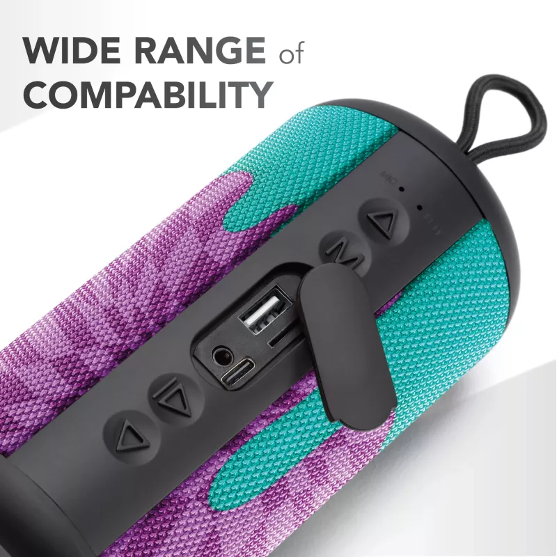 Mono Portable Speaker Music Sound Vertical Speaker Violet