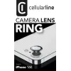 Screen and Camera Lens Protector Cellularline CAMERARINGIPHSE4 for iPhone SE 2025 Scratch Resistant Transparent