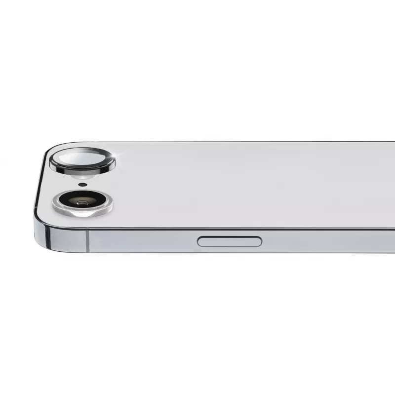 Screen and Camera Lens Protector Cellularline CAMERARINGIPHSE4 for iPhone SE 2025 Scratch Resistant Transparent