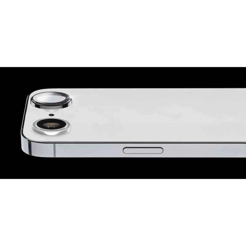 Screen and Camera Lens Protector Cellularline CAMERARINGIPHSE4 for iPhone SE 2025 Scratch Resistant Transparent