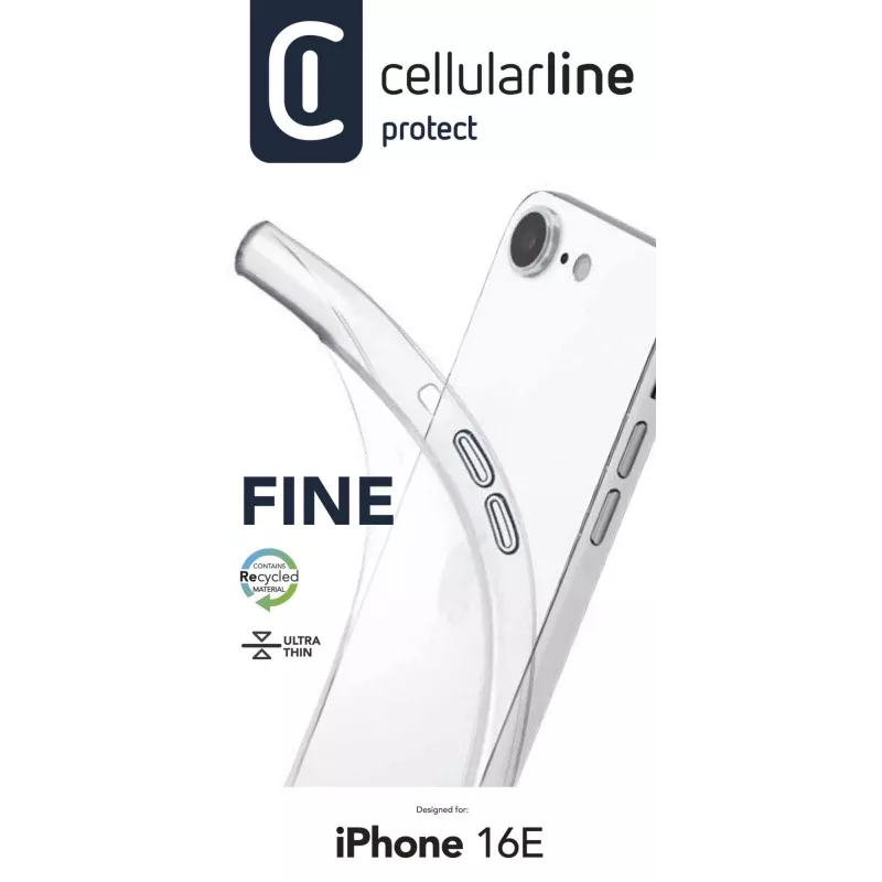 Cover Cellularline FINECIPHSE4T Transparent for iPhone SE 6.1 inch