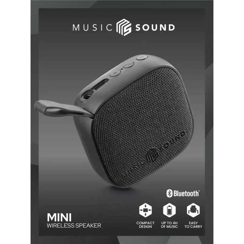 Music Sound Wireless Speaker Mini Compact and colorful 3-Watt Bluetooth speaker
