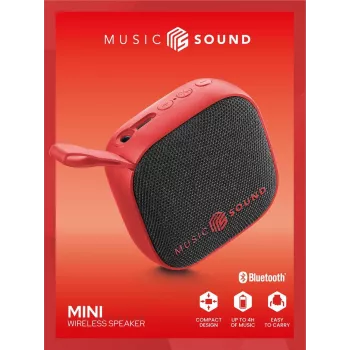 Music Sound Wireless Speaker Mini Compact and colorful 3-Watt Bluetooth speaker