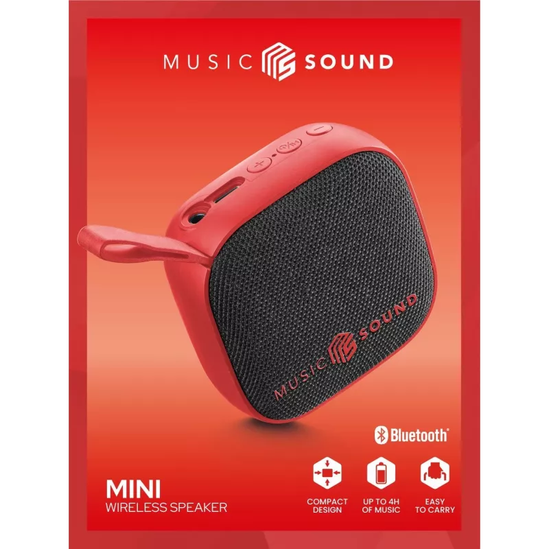 Music Sound Wireless Speaker Mini Compact and colorful 3-Watt Bluetooth speaker