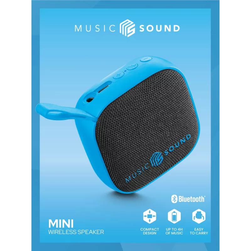 Music Sound Wireless Speaker Mini Compact and colorful 3-Watt Bluetooth speaker