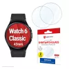Displex 9H Glass Galaxy Watch 6 Classic (43mm), 2-Pack, Ultra-Thin, Borderless, Anti-Smudge, Made in Germany