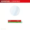 Displex 9H Glass Galaxy Watch 6 Classic (43mm), 2-Pack, Ultra-Thin, Borderless, Anti-Smudge, Made in Germany