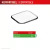 Screen protector Displex Unbreakable Full Cover Smart Glass Apple Watch 11/10 46mm Ultra-Thin Edge-to-Edge 2-Pack
