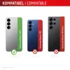 Tempered glass screen protector e.v.i. for Samsung Galaxy S25+ — DISPLEX CAMGLASS ALL-IN-ONE (model 02118)