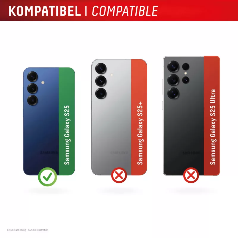 Displex Full Cover Camera Lens Glass Samsung Galaxy S25, 10H, Full Camera Protector, Quick Mount, 2-Pack