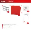 Displex Full Cover Camera Lens Glass iPhone 16/16 Plus/17, 10H, Full Camera Protector, Quick Mount, 2-Pack