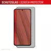 Displex Privacy Screen Protector (10H) for Samsung Galaxy S25 FE/S24 FE, Eco Mounting Frame, Privacy Filter