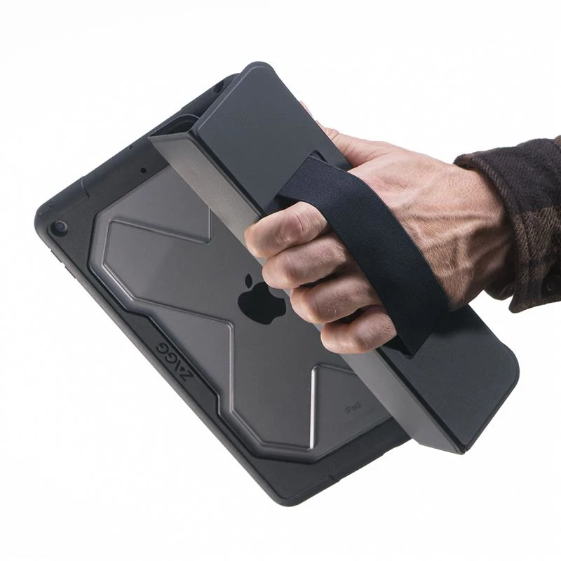 Folio Case ZAGG Rugged Messenger Apple iPad 10.2 25.9 cm Charcoal