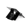 R-Go Tools Laptop stand R-Go Riser Flexible, adjustable folding laptop riser, ergonomic, Hylite aluminum, black