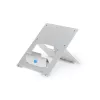 R-Go Tools Laptop stand R-Go Riser Flexible, adjustable folding laptop riser, ergonomic, Hylite aluminum, silver