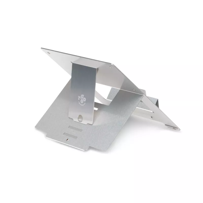 R-Go Tools Laptop stand R-Go Riser Flexible, adjustable folding laptop riser, ergonomic, Hylite aluminum, silver