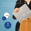 R-Go Tools Laptop stand R-Go Riser Flexible, adjustable folding laptop riser, ergonomic, Hylite aluminum, silver