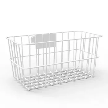 Rolling Stand Basket Compulocks RF02BKTW White