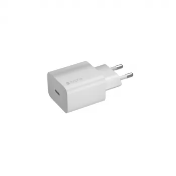mophie Wall Adapter-USB-C-20W-White-EU, Indoor, AC, Wireless charging, White