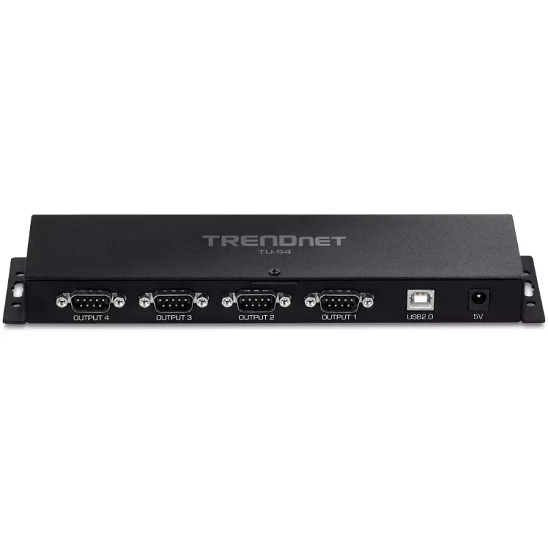 Interface Card Adapter RS-232 Trendnet TU-S4 USB Type-B Female Black