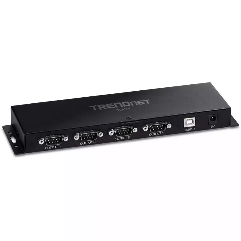 Interface Card Adapter RS-232 Trendnet TU-S4 USB Type-B Female Black