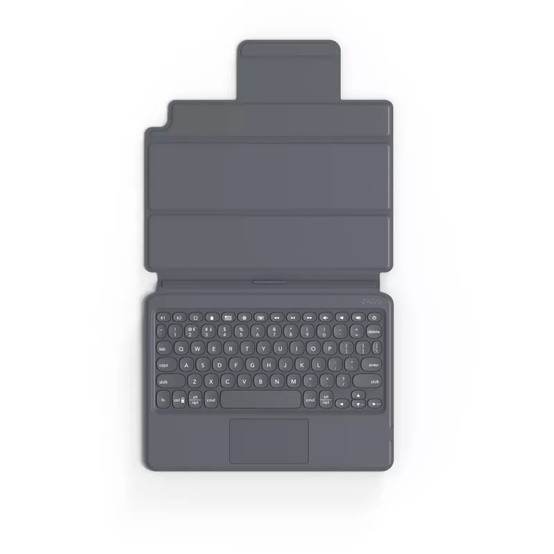 ZAGG Keyboard Pro Keys with Trackpad-Apple-iPad 10.2-Black/Gray-German