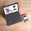 ZAGG Keyboard Pro Keys with Trackpad-Apple-iPad 10.2-Black/Gray-German