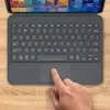 ZAGG Keyboard Pro Keys with Trackpad-Apple-iPad 10.2-Black/Gray-German