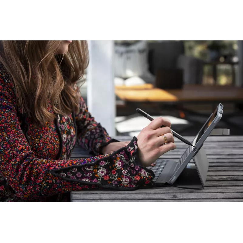 ZAGG Keyboard Pro Keys with Trackpad-Apple-iPad 10.2-Black/Gray-German