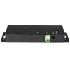 StarTech.com 4 Port USB C Hub 10Gbps - Metal Industrial USB-C Hub - 2x USB-C & 2x USB-A - ESD Surge Protection - USB-C or USB-A Host - Self-Powered Mountable USB 3.2 Gen 2 Type-C Hub