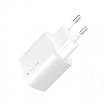 Wall Adapter mophie Accessories USB-C 30W GaN White EU Fast Charging